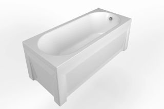 Акриловая ванна Timo Roha ROHA1470 140x70 см